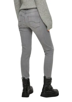 Jeans-Hose grau