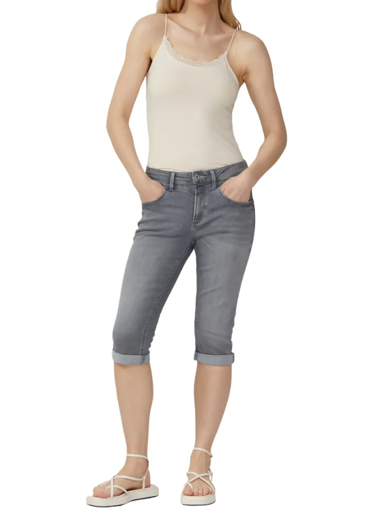 Jeans-Hose grau