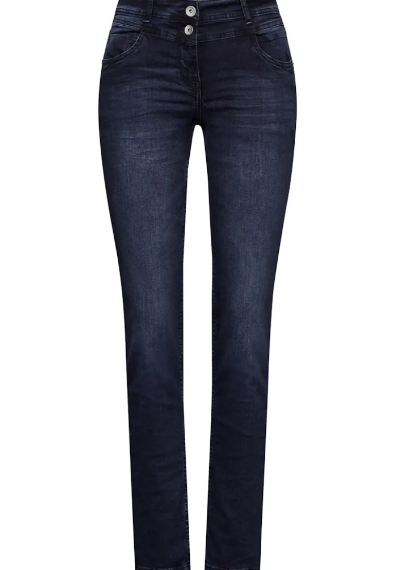 Jeans im Casual Fit blue black used wash