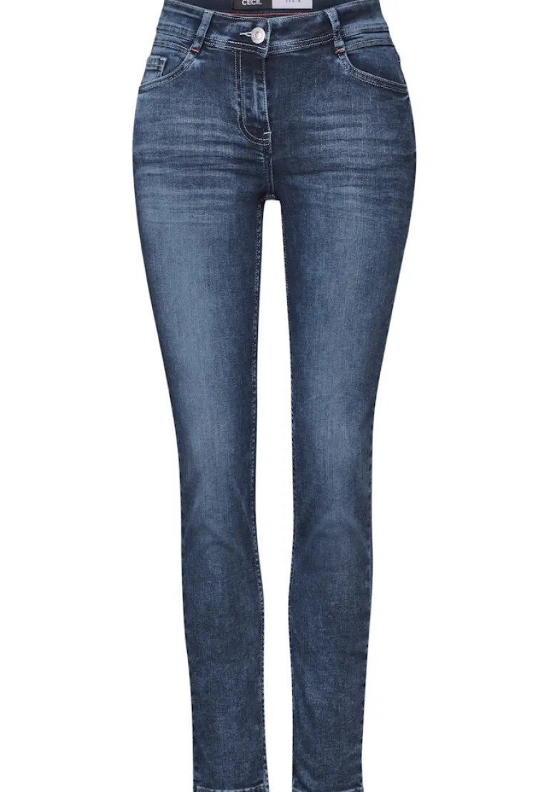Jeans im Casual Fit mid blue wash
