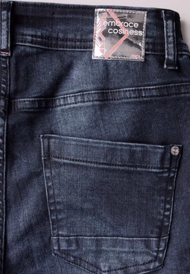 Jeans im Slim Fit blue black washed