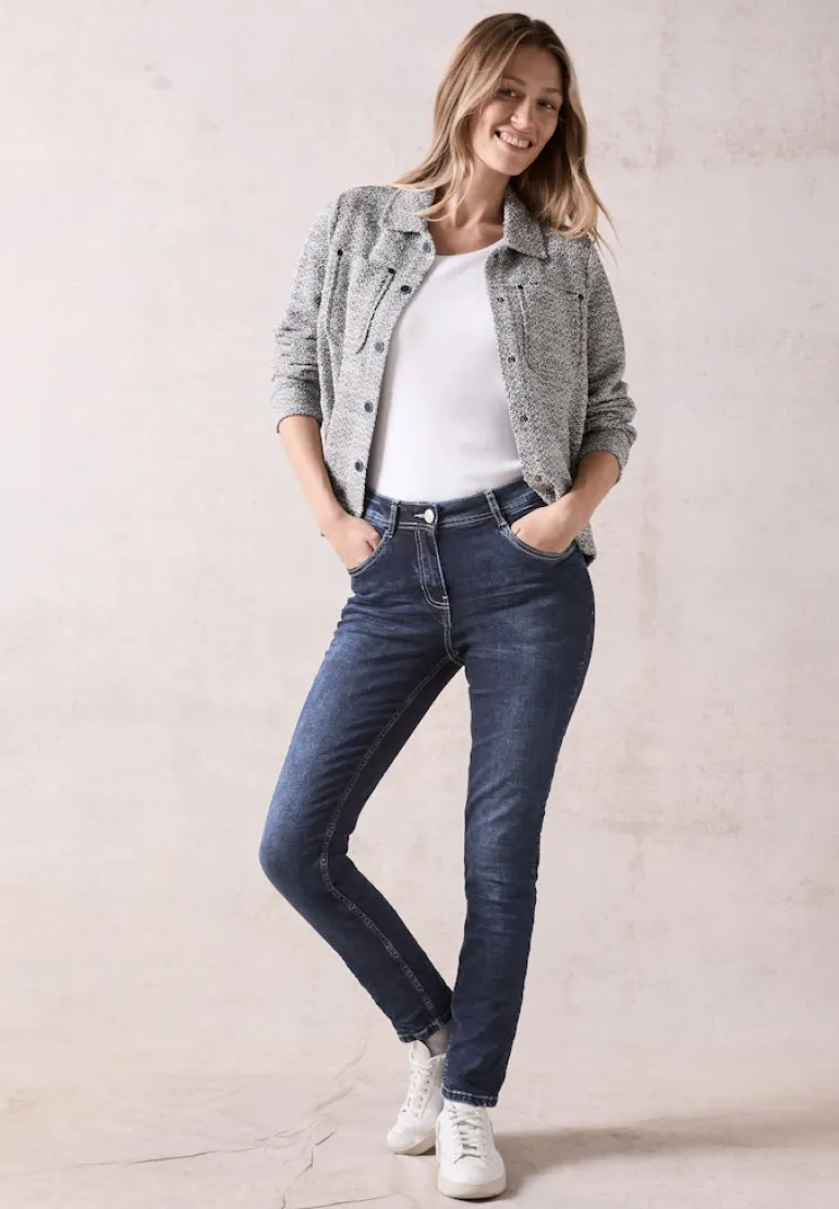 Jeans im Slim Fit dark blue wash