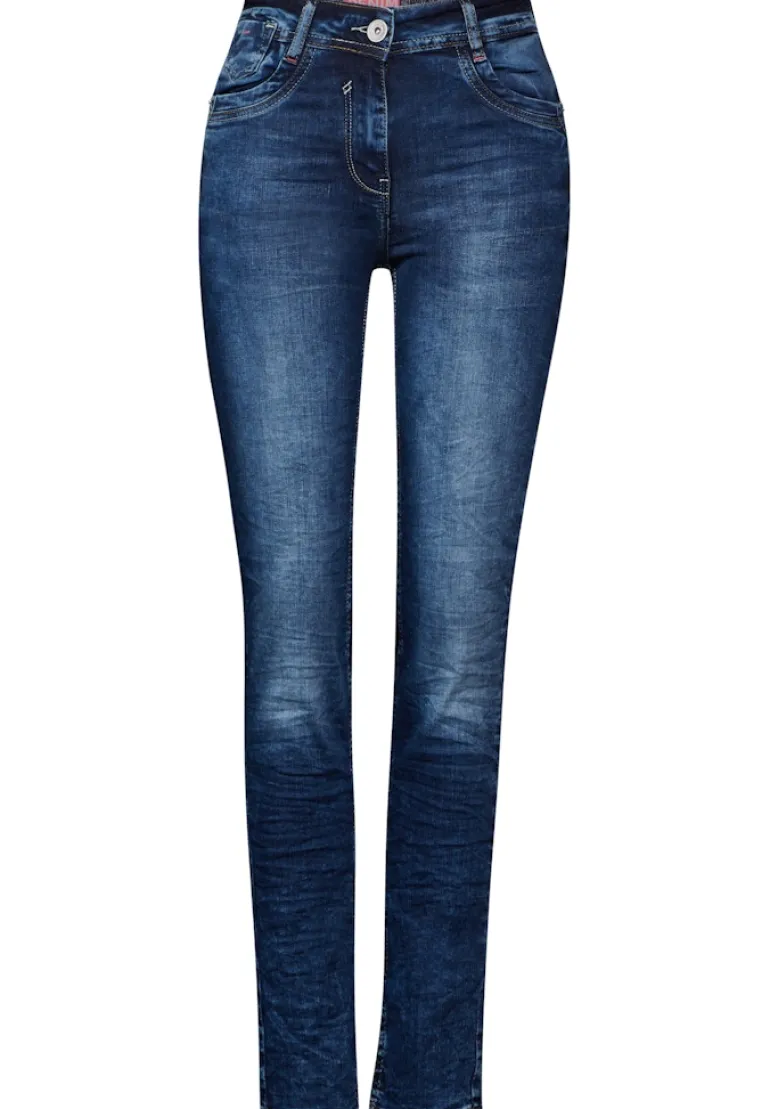 Jeans im Slim Fit mid blue wash