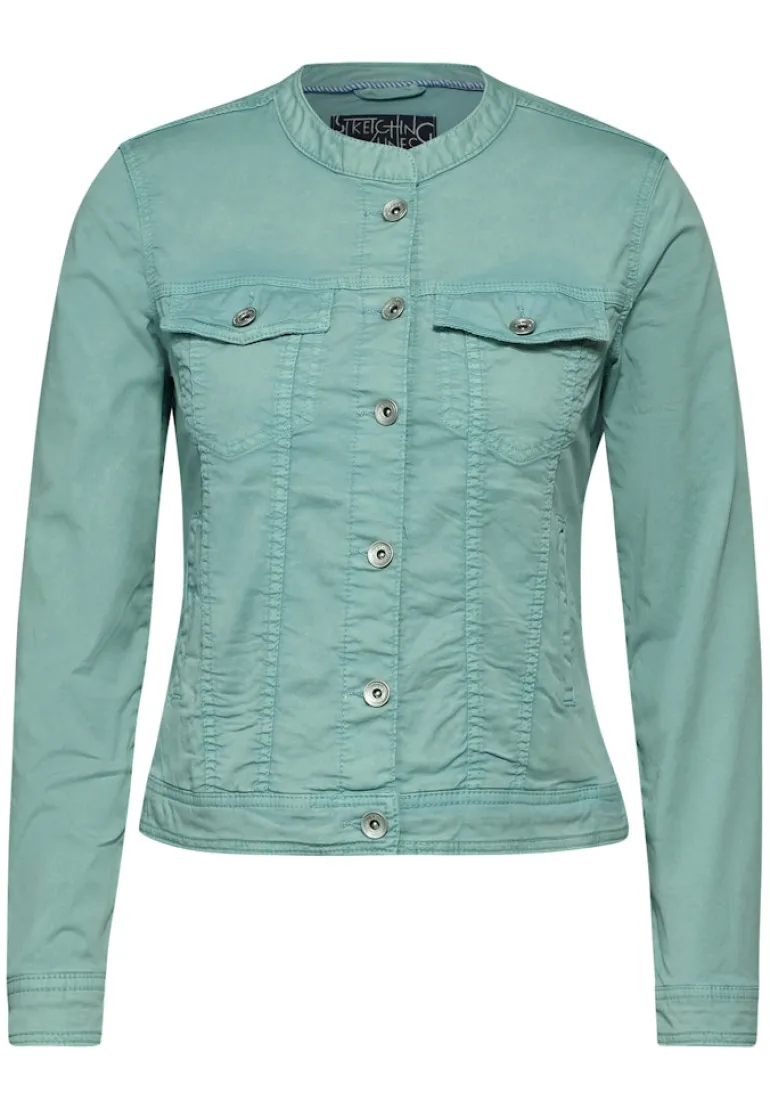 Jeansjacke adriatic green