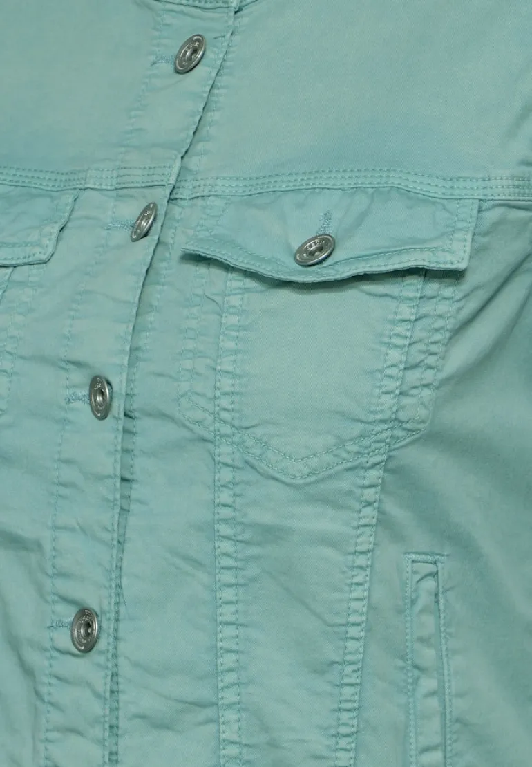 Jeansjacke adriatic green