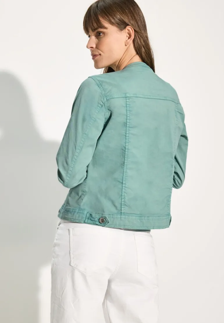 Jeansjacke adriatic green