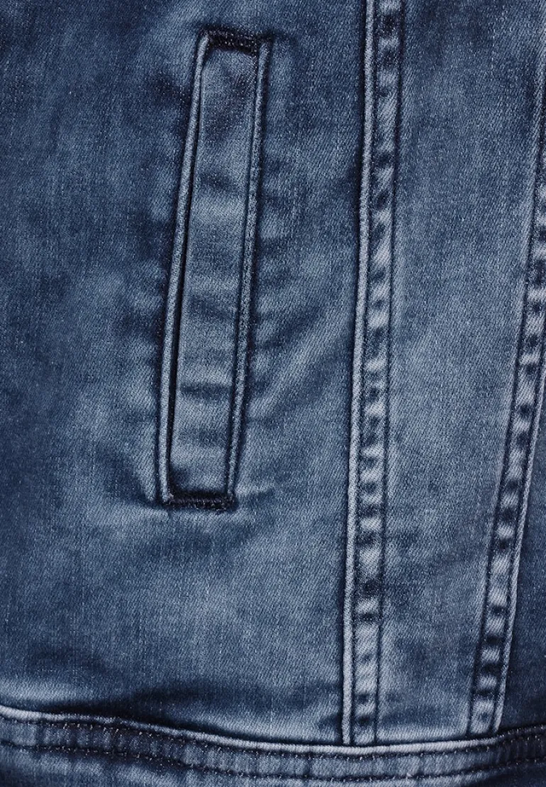 Jeansjacke mid blue wash