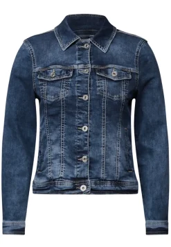 Jeansjacke mid blue wash