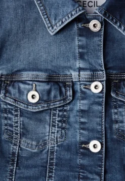 Jeansjacke mid blue wash
