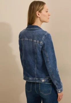 Jeansjacke mid blue wash