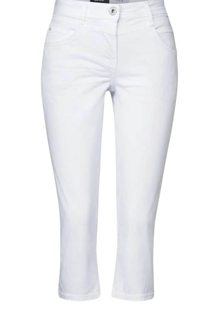 3/4 Jeans white