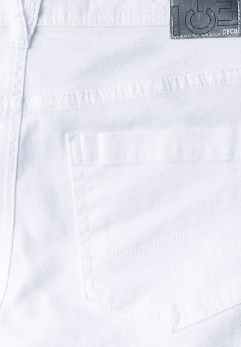 3/4 Jeans white