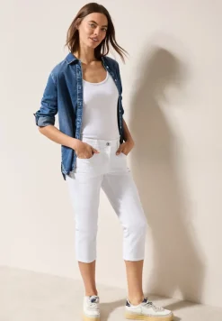 3/4 Jeans white