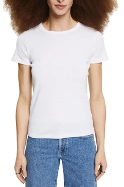 Jersey-Shirt aus 100% Organic Cotton white