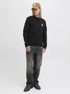 JJBRANDY SWEAT CREW NECK LN black