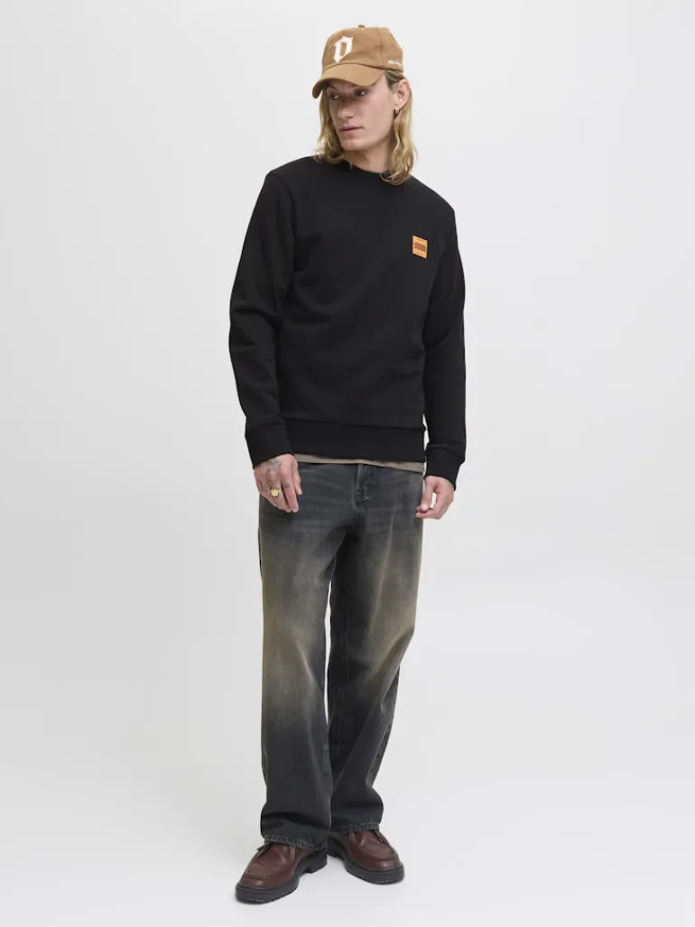 JJBRANDY SWEAT CREW NECK LN black