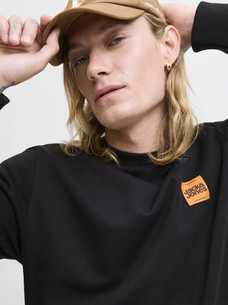 JJBRANDY SWEAT CREW NECK LN black