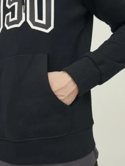 JJCEMB SWEAT HOOD black