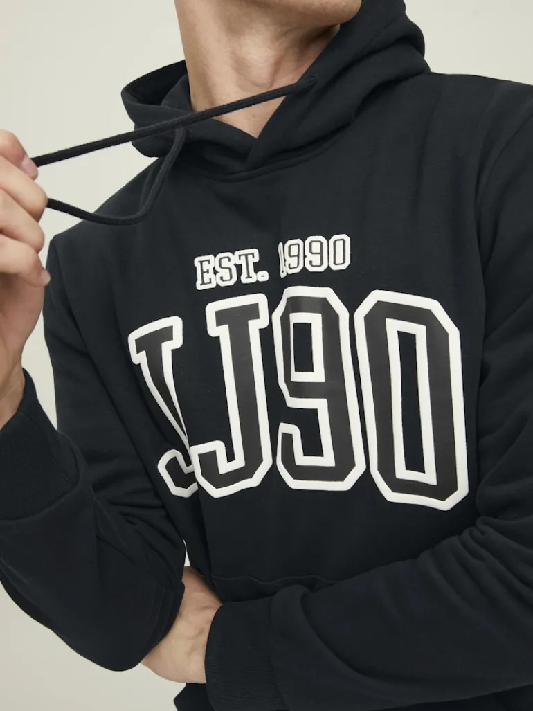 JJCEMB SWEAT HOOD black