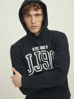 JJCEMB SWEAT HOOD black