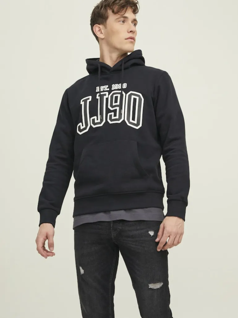 JJCEMB SWEAT HOOD black