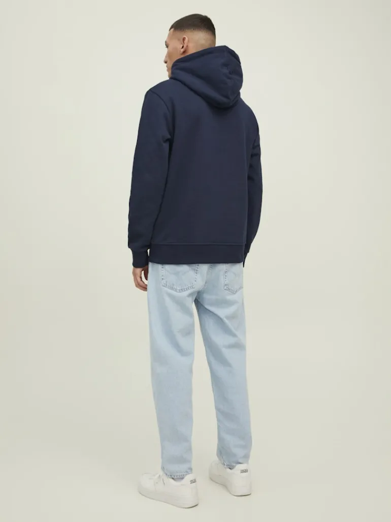 JJCEMB SWEAT HOOD navy blazer