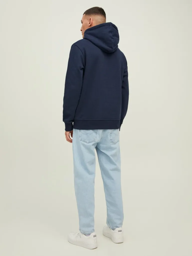 JJCEMB SWEAT HOOD navy blazer