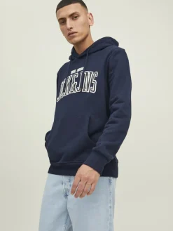 JJCEMB SWEAT HOOD navy blazer