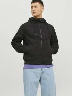 JJEBASIC SOFTSHELL HOOD NOOS black