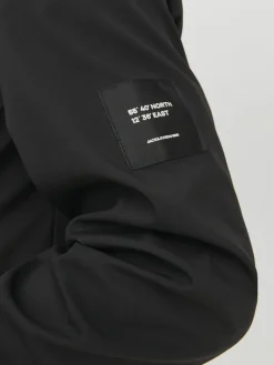 JJEBASIC SOFTSHELL HOOD NOOS black