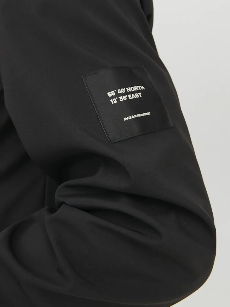 JJEBASIC SOFTSHELL HOOD NOOS black