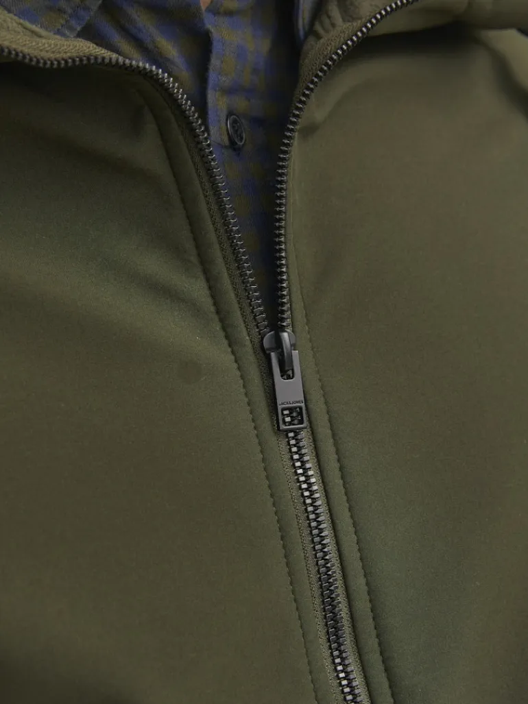 JJEBASIC SOFTSHELL HOOD NOOS rosin