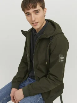 JJEBASIC SOFTSHELL HOOD NOOS rosin