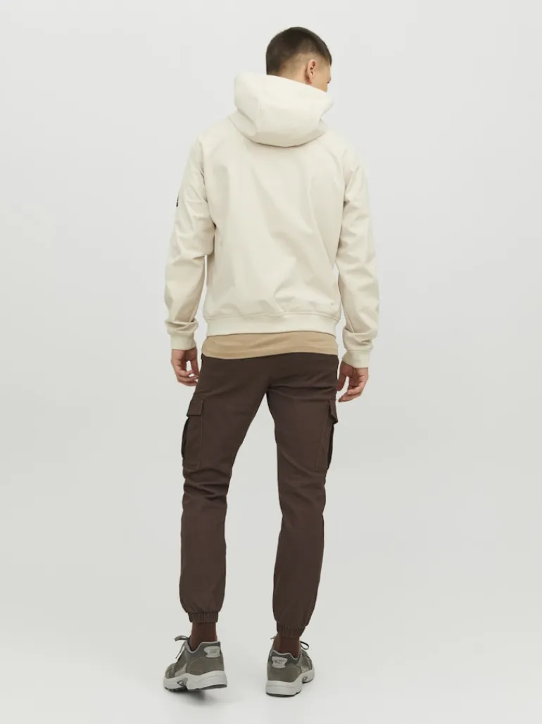 JJEBASIC SOFTSHELL HOOD NOOS moonbeam
