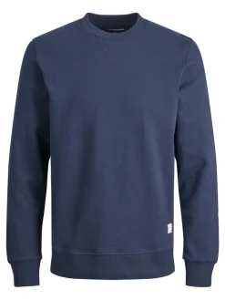 JJEBASIC SWEAT CREW NECK NOOS navy blazer