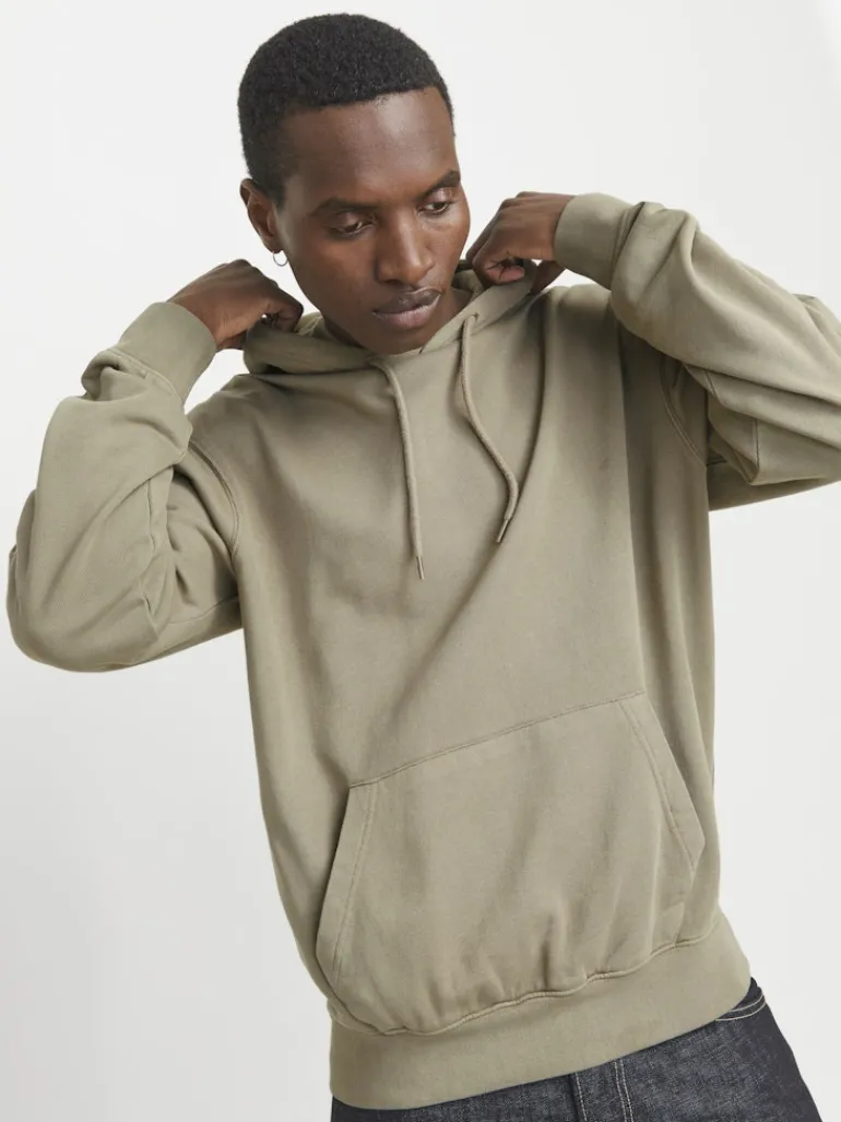 JJECHARGE FADED SWEAT HOOD NOOS silver sage