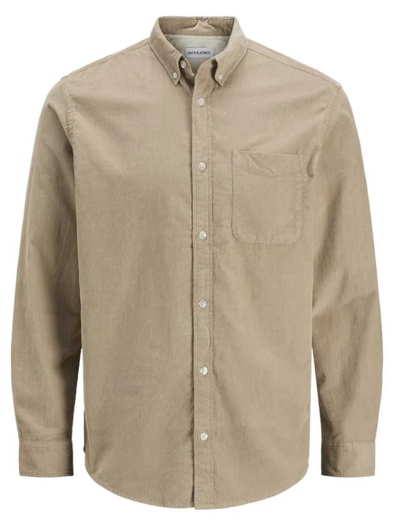 JJECLASSIC CORD SHIRT L/S SN crockery