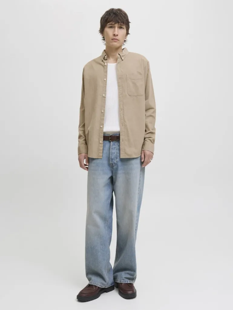 JJECLASSIC CORD SHIRT L/S SN crockery