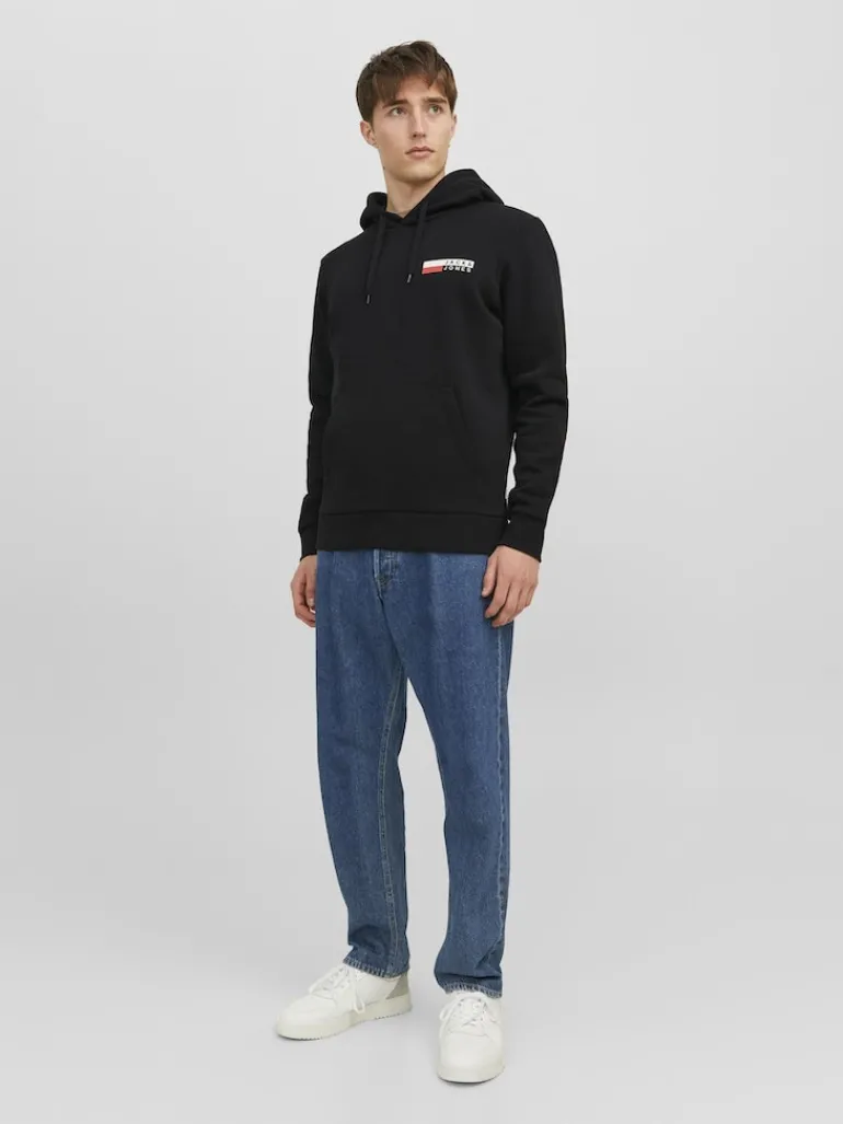 JJECORP LOGO SWEAT HOOD PLAY NOOS black1