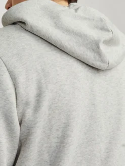 JJECORP LOGO SWEAT HOOD PLAY NOOS white melange