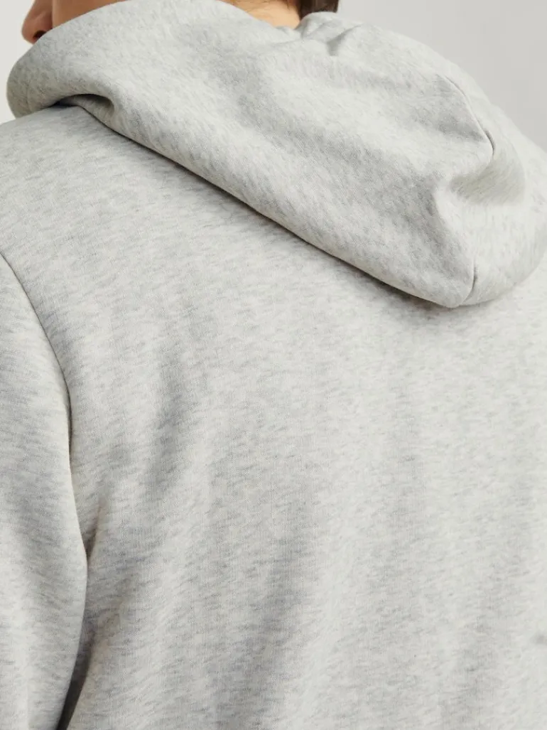 JJECORP LOGO SWEAT HOOD PLAY NOOS white melange