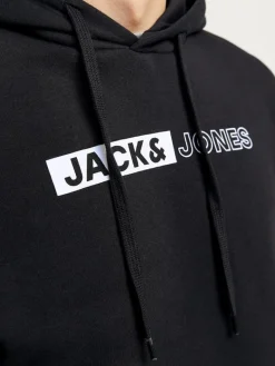 JJECORP LOGO SWEAT HOOD PLAY NOOS black2