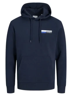 JJECORP LOGO SWEAT HOOD PLAY NOOS navy blazer1