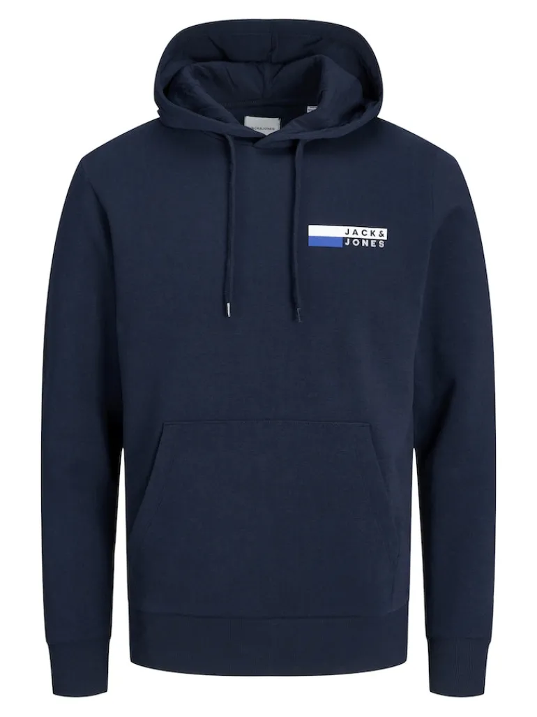 JJECORP LOGO SWEAT HOOD PLAY NOOS navy blazer1