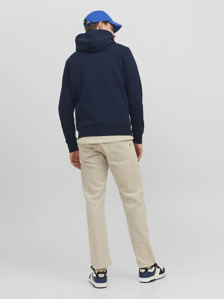 JJECORP LOGO SWEAT HOOD PLAY NOOS navy blazer1