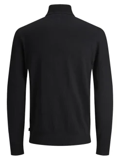 JJEEMIL KNIT ROLL NECK NOOS black