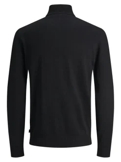 JJEEMIL KNIT ROLL NECK NOOS black