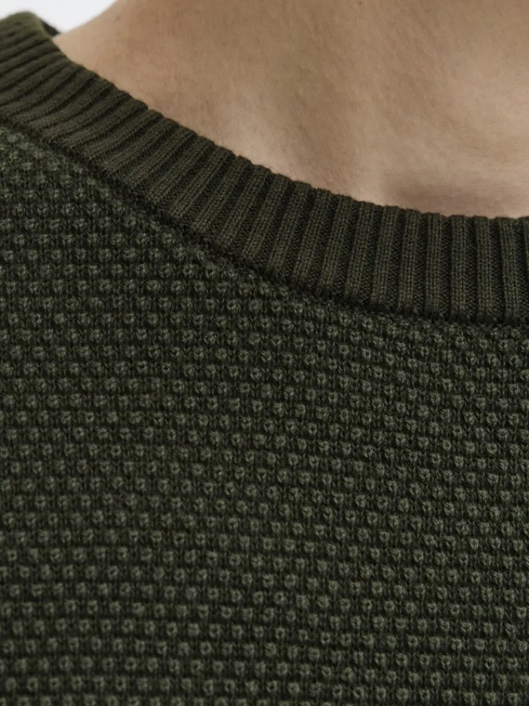 JJEGLOBE KNIT CREW NECK NOOS duffel bag