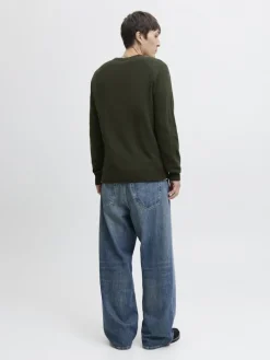 JJEGLOBE KNIT CREW NECK NOOS duffel bag