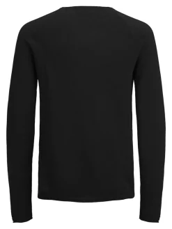 JJEHILL KNIT CREW NECK NOOS black